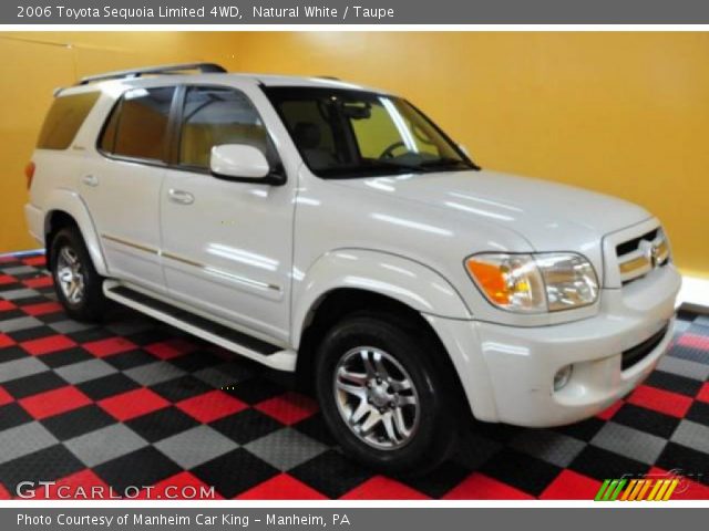 2006 Toyota Sequoia Limited 4WD in Natural White