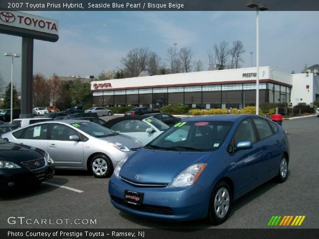 2007 Toyota Prius Hybrid in Seaside Blue Pearl
