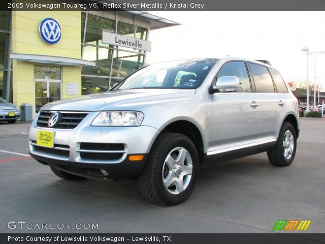 2005 Volkswagen Touareg V6 in Reflex Silver Metallic