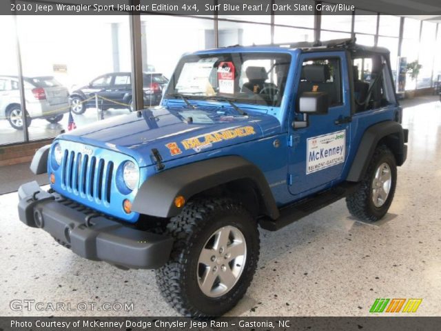 2010 Jeep Wrangler Sport Islander Edition 4x4 in Surf Blue Pearl