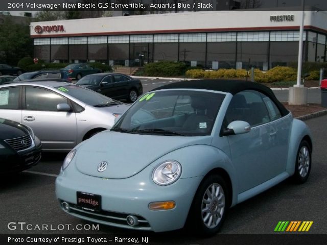 2004 Volkswagen New Beetle GLS Convertible in Aquarius Blue