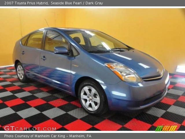 2007 Toyota Prius Hybrid in Seaside Blue Pearl