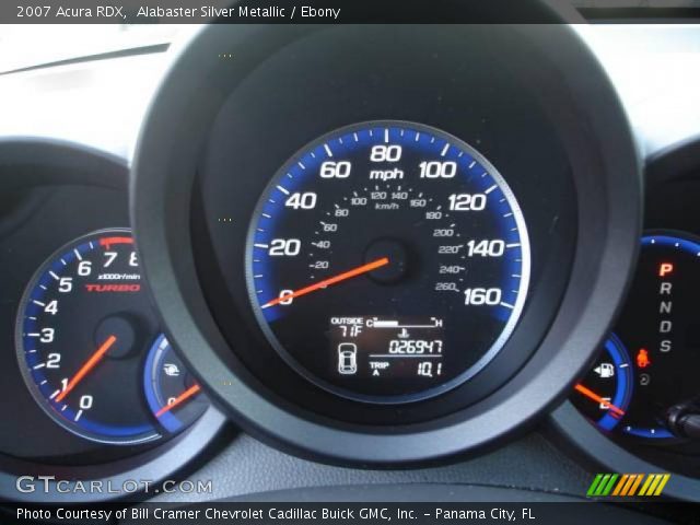 2007 Acura RDX  in Alabaster Silver Metallic