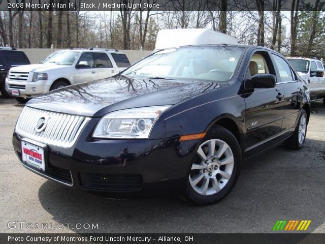2008 Mercury Milan I4 in Black