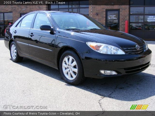 2003 Toyota Camry XLE V6 in Black