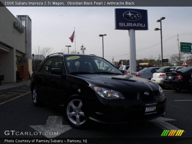 2006 Subaru Impreza 2.5i Wagon in Obsidian Black Pearl
