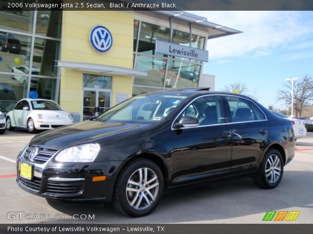 2006 Volkswagen Jetta 2.5 Sedan in Black