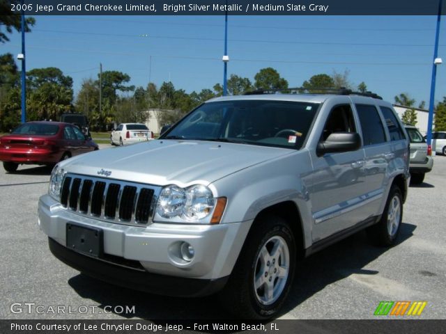 2006 Jeep Grand Cherokee Limited in Bright Silver Metallic