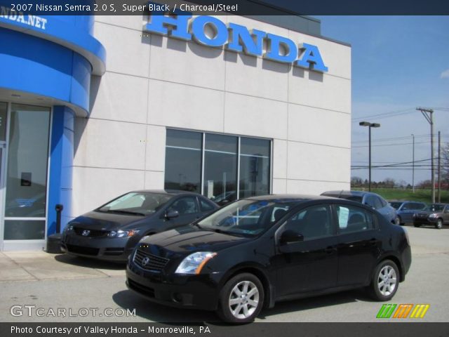 2007 Nissan Sentra 2.0 S in Super Black