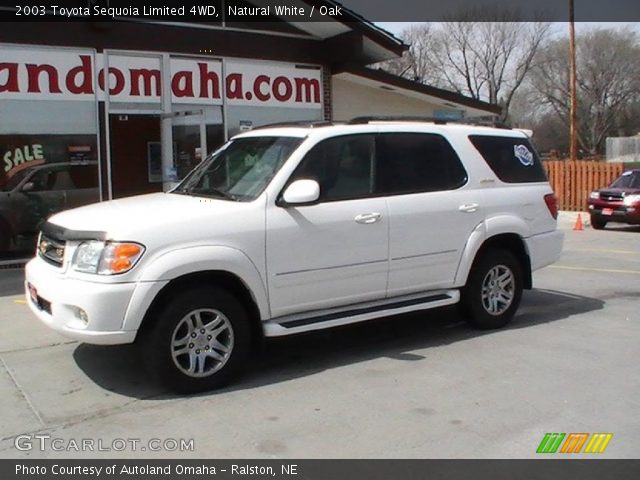 2003 Toyota Sequoia Limited 4WD in Natural White