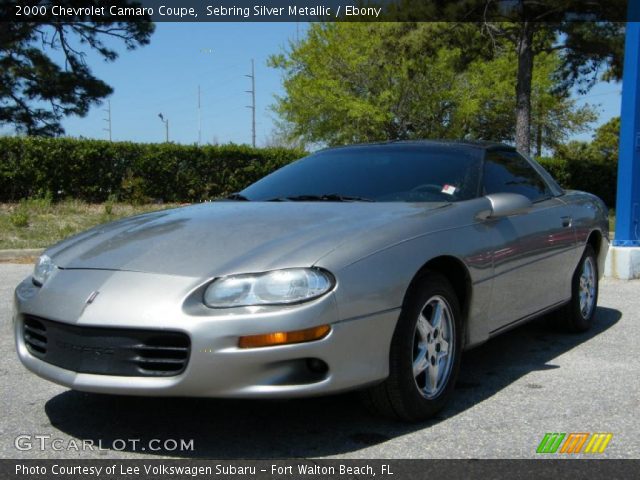 2000 Chevrolet Camaro Coupe in Sebring Silver Metallic
