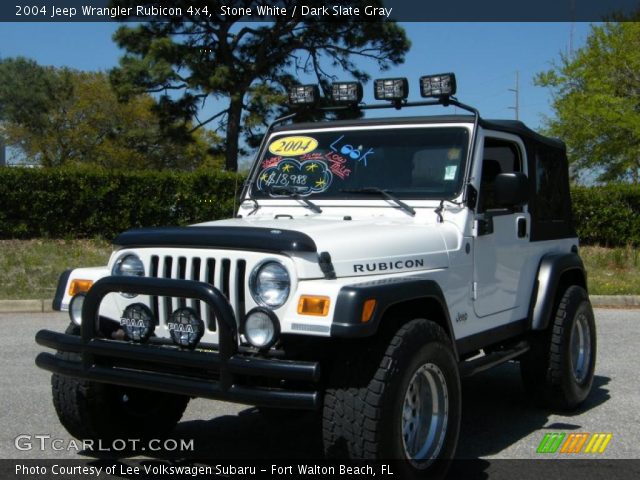 2004 Jeep Wrangler Rubicon 4x4 in Stone White