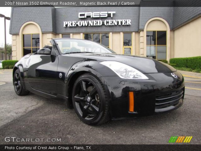 2007 Nissan 350Z Enthusiast Roadster in Magnetic Black Pearl