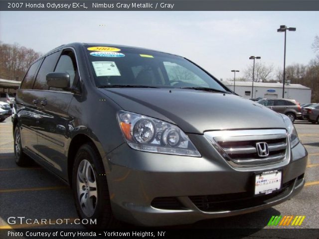 2007 Honda Odyssey EX-L in Nimbus Gray Metallic