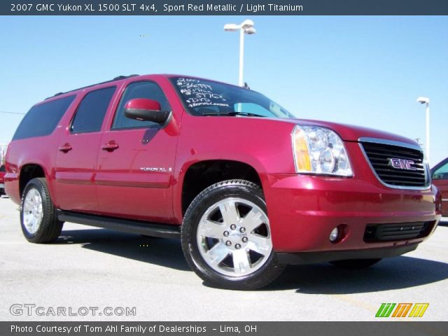 2007 GMC Yukon XL 1500 SLT 4x4 in Sport Red Metallic