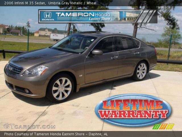 2006 Infiniti M 35 Sedan in Umbria Gray Metallic
