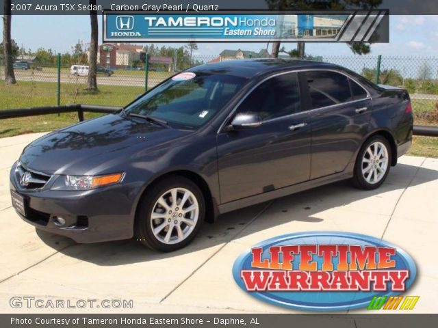 2007 Acura TSX Sedan in Carbon Gray Pearl