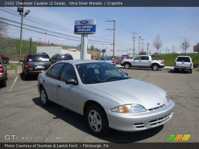 2002 Chevrolet Cavalier LS Sedan in Ultra Silver Metallic