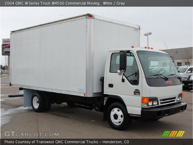 2004 GMC W Series Truck W4500 Commercial Moving in White