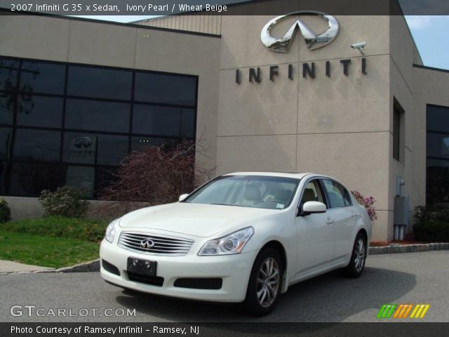 2007 Infiniti G 35 x Sedan in Ivory Pearl