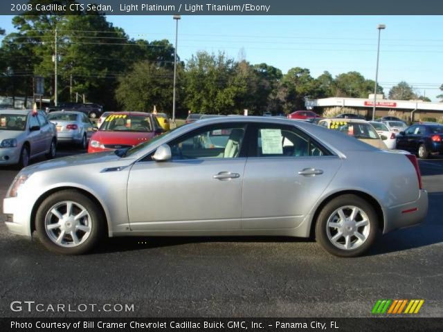 2008 Cadillac CTS Sedan in Light Platinum