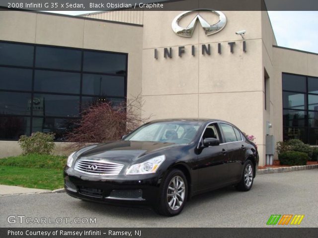 2008 Infiniti G 35 x Sedan in Black Obsidian