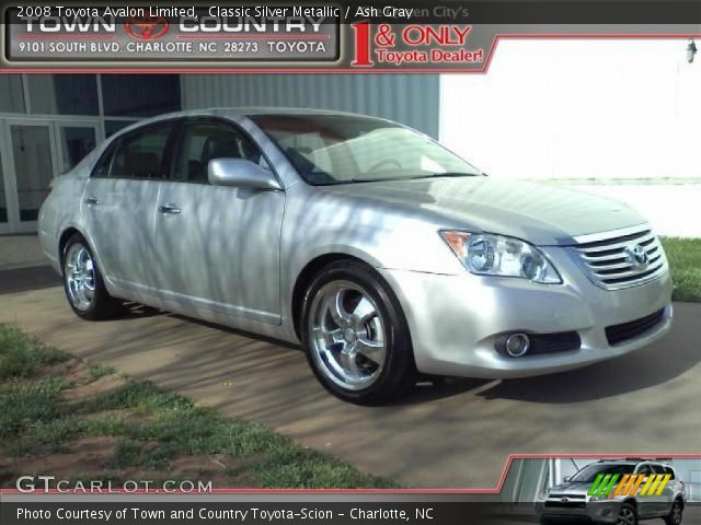 2008 Toyota Avalon Limited in Classic Silver Metallic