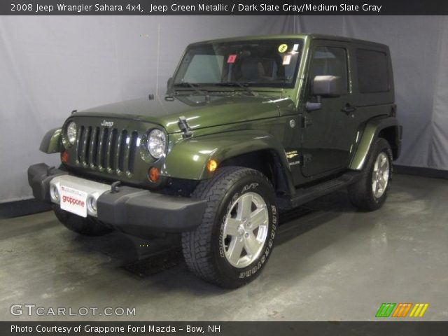 2008 Jeep Wrangler Sahara 4x4 in Jeep Green Metallic