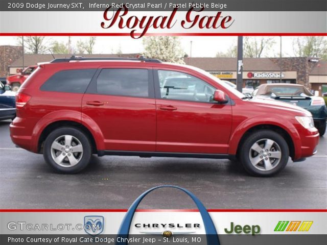 2009 Dodge Journey SXT in Inferno Red Crystal Pearl