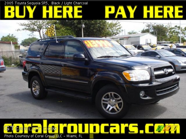 2005 Toyota Sequoia SR5 in Black