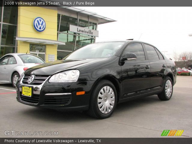 2008 Volkswagen Jetta S Sedan in Black
