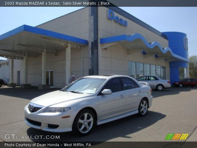 2003 Mazda MAZDA6 s Sedan in Satin Silver Metallic