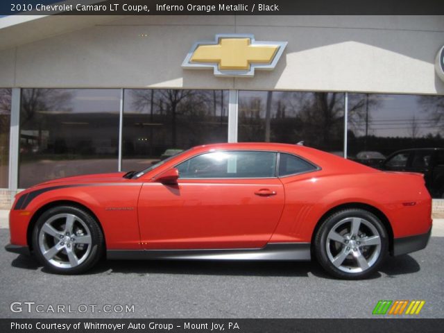 2010 Chevrolet Camaro LT Coupe in Inferno Orange Metallic