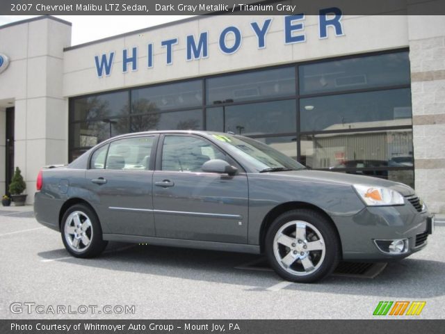 2007 Chevrolet Malibu LTZ Sedan in Dark Gray Metallic