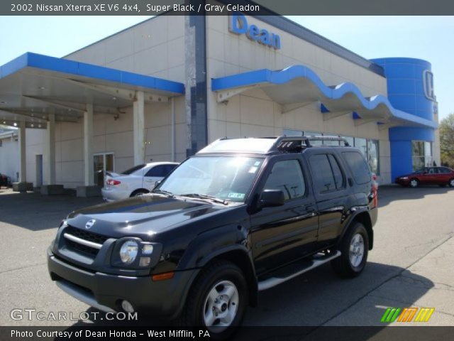 2002 Nissan Xterra XE V6 4x4 in Super Black