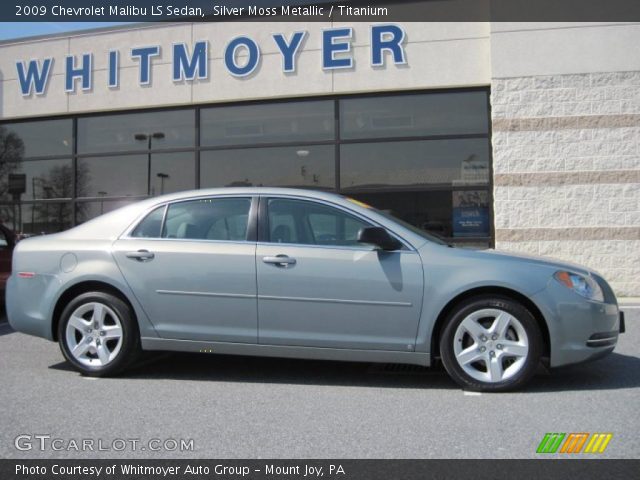 2009 Chevrolet Malibu LS Sedan in Silver Moss Metallic