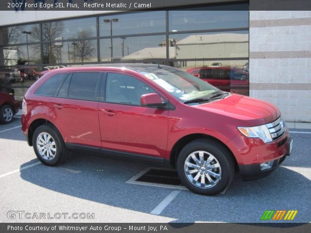 2007 Ford Edge SEL Plus in Redfire Metallic