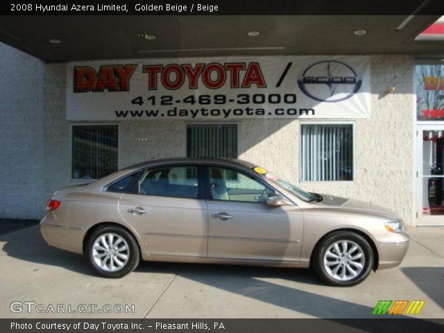 2008 Hyundai Azera Limited in Golden Beige