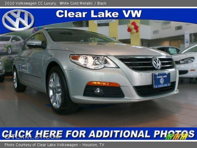 2010 Volkswagen CC Luxury in White Gold Metallic