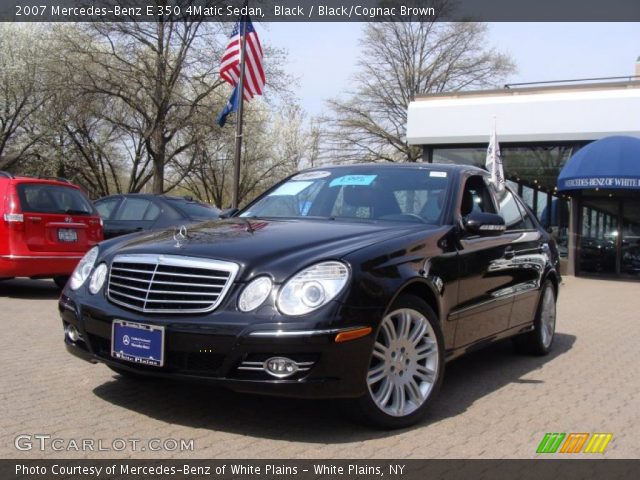 2007 Mercedes-Benz E 350 4Matic Sedan in Black