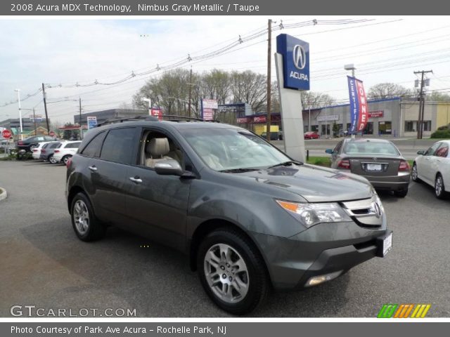 2008 Acura MDX Technology in Nimbus Gray Metallic