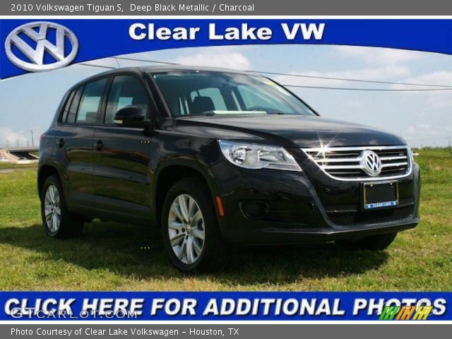 2010 Volkswagen Tiguan S in Deep Black Metallic