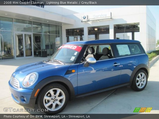2008 Mini Cooper Clubman in Lightning Blue Metallic