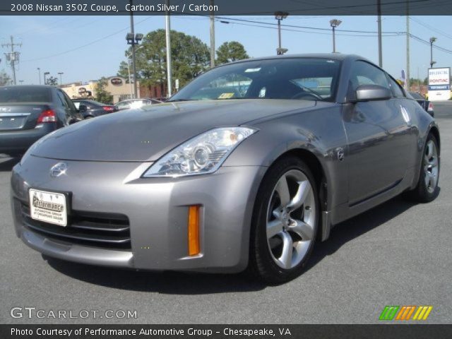 2008 Nissan 350Z Coupe in Carbon Silver