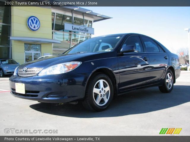 2002 Toyota Camry LE V6 in Stratosphere Mica