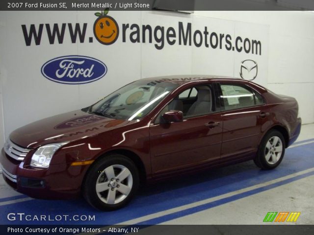2007 Ford Fusion SE in Merlot Metallic