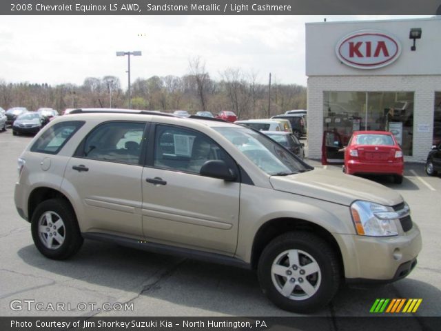 2008 Chevrolet Equinox LS AWD in Sandstone Metallic