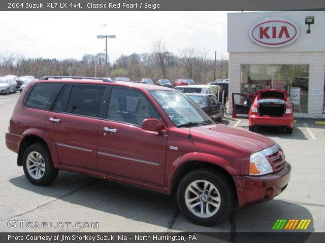 2004 Suzuki XL7 LX 4x4 in Classic Red Pearl