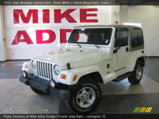 2002 Jeep Wrangler Sahara 4x4 in Stone White