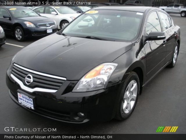 2008 Nissan Altima 3.5 SL in Super Black